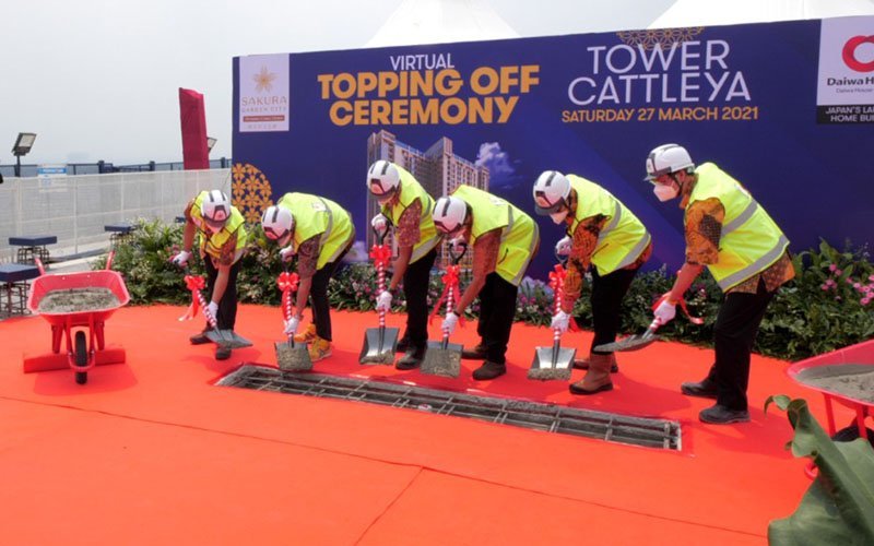 Trivo & Developer Jepang Garap Sakura Garden City, Mulai Topping Off